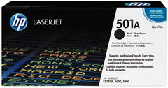 Hewlett-Packard - Black Toner Cartridge - Use with HP Color LaserJet 3600 - Makers Industrial Supply