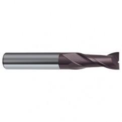 15mm Dia. x 92mm Overall Length 2-Flute Square End Solid Carbide SE End Mill-Round Shank-Center Cut-Firex - Makers Industrial Supply