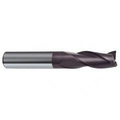 6mm Dia. x 57mm Overall Length 3-Flute Square End Solid Carbide SE End Mill-Round Shank-Center Cut-Firex - Makers Industrial Supply