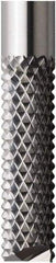 Seco - 4mm Diam, End Mill End, Solid Carbide Diamond Pattern Router Bit - Right Hand Cut, 50mm OAL, Use on Composites - Makers Industrial Supply