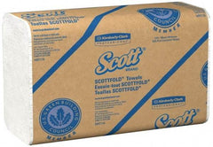 Scott - 1 Ply White Multi-Fold Paper Towels - 8" Wide - Makers Industrial Supply