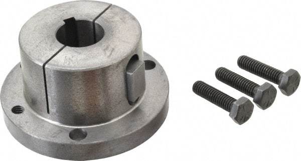 Browning - 1" Bore, 1/4" Wide Keyway, 1/8" Deep Keyway, B Sprocket Bushing - 2.557 to 2-5/8" Outside Diam, For Use with B5V Sheaves - Makers Industrial Supply