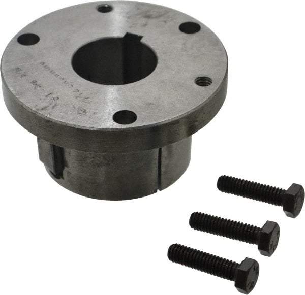 Browning - 1-3/8" Bore, 5/16" Wide Keyway, 5/32" Deep Keyway, B Sprocket Bushing - 2.557 to 2-5/8" Outside Diam, For Use with B5V Sheaves - Makers Industrial Supply