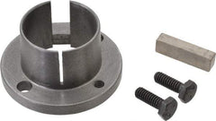 Browning - 1-7/16" Bore, 3/8" Wide Keyway, 3/16" Deep Keyway, H Sprocket Bushing - 1.57 to 1-5/8" Outside Diam, For Use with Split Taper Sprockets & Sheaves - Makers Industrial Supply