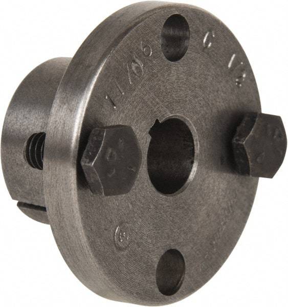 Browning - 1/2" Bore, 1/4 x 5/8 Thread, 1/8" Wide Keyway, 1/16" Deep Keyway, G Sprocket Bushing - 1.133 to 1.172" Outside Diam, For Use with Split Taper Sprockets & Sheaves - Makers Industrial Supply