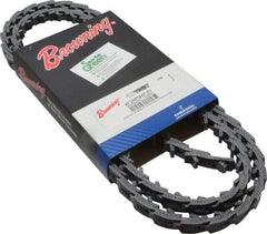 Browning - Section A, 1/2" Wide, 60" Outside Length, Adjustable Replacement Belt - Urethane, Griptwist, No. AP - Makers Industrial Supply