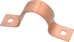 Mueller Industries - 7/8 Pipe, Copper, Pipe or Tube Strap - 2 Mounting Holes - Makers Industrial Supply