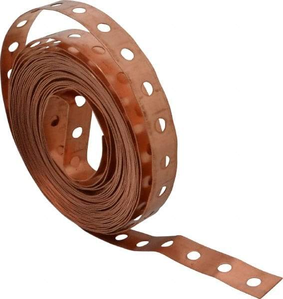 Mueller Industries - 25' x 3/4" Copper Hanger Strapping - Makers Industrial Supply