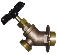 Legend Valve - 3/4" Pipe, Lead Free Brass Sillcock - Handwheel Handle, C Sweat x MGHT End Connections, 125 psi WOG Rating - Makers Industrial Supply