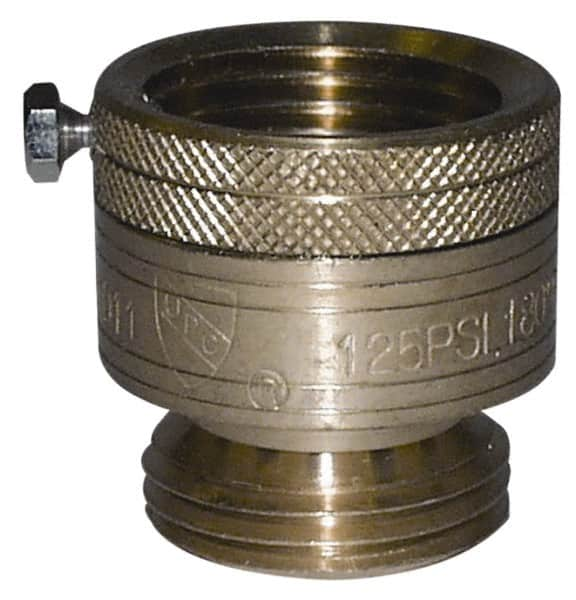 Legend Valve - 3/4" Pipe, Uncoated Lead Free Brass, Hose Type Vacuum Breaker Valve - Buna-N Seal, GHT End Connections - Makers Industrial Supply