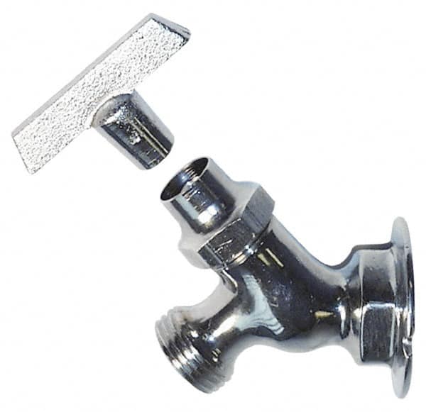 Legend Valve - 1/2" Pipe, Lead Free Brass Sillcock with Vacuum Breaker - Handwheel Handle, FNPT x MGHT End Connections, 125 psi WOG Rating - Makers Industrial Supply