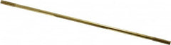 Legend Valve - 10" Long, 1/4-20 Thread, Float Valve Rod - Brass - Makers Industrial Supply