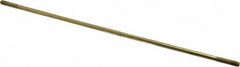 Legend Valve - 12" Long, 1/4-20 Thread, Float Valve Rod - Brass - Makers Industrial Supply