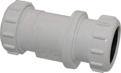 Legend Valve - 1-1/4 - 1-1/2" PVC Check Valve - Comp x Comp - Makers Industrial Supply