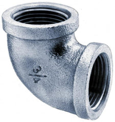 Merit Brass - 4" Grade 304 Stainless Steel Pipe 90° Elbow - FNPT x FNPT End Connections, 150 psi - Makers Industrial Supply