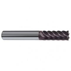 16mm Dia. - 92mm OAL - 45° Helix Firex Carbide End Mill - 6 FL - Makers Industrial Supply