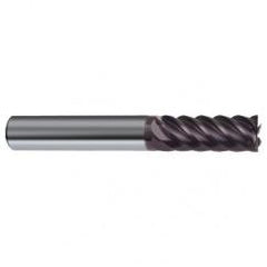 14mm Dia. - 83mm OAL - 45° Helix Firex Carbide End Mill - 6 FL - Makers Industrial Supply