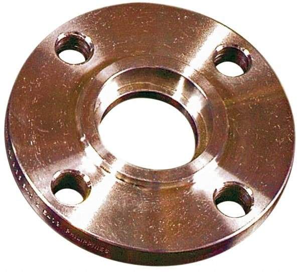 Merit Brass - 10" Pipe, 16" OD, Stainless Steel, Slip On Pipe Flange - 13-1/2" Across Bolt Hole Centers, 7/8" Bolt Hole, 150 psi, Grade 304 - Makers Industrial Supply