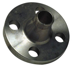 Merit Brass - 6" Pipe, 11" OD, Stainless Steel, Weld Neck Pipe Flange - 9-1/2" Across Bolt Hole Centers, 7/8" Bolt Hole, 150 psi, Grades 316 & 316L - Makers Industrial Supply