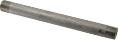 Merit Brass - Schedule 40, 3/4" Pipe x 10" Long, Grade 304/304L Stainless Steel Pipe Nipple - Welded & Threaded - Makers Industrial Supply