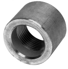 Merit Brass - 4" Grade 316 Stainless Steel Pipe Half Coupling - FNPT End Connections, 150 psi - Makers Industrial Supply