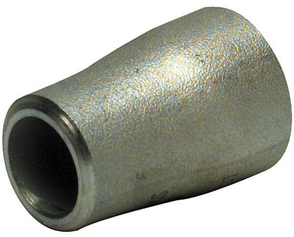 Merit Brass - 5 x 3" Grade 316L Stainless Steel Pipe Concentric Reducer - Butt Weld x Butt Weld End Connections - Makers Industrial Supply