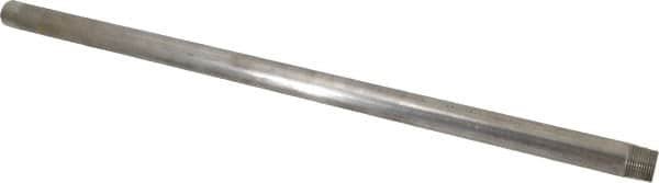 Merit Brass - Schedule 40, 3/4" Pipe x 24" Long, Grade 316/316L Stainless Steel Pipe Nipple - Welded & Threaded - Makers Industrial Supply