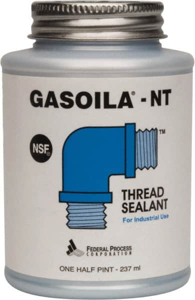 Federal Process - 8 oz Brush Top Can Dark Blue Federal Gasoila-NT - 400°F Max Working Temp - Makers Industrial Supply