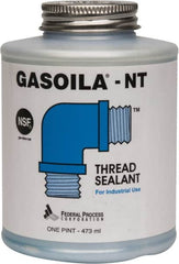 Federal Process - 1 Pt Brush Top Can Dark Blue Federal Gasoila-NT - 400°F Max Working Temp - Makers Industrial Supply