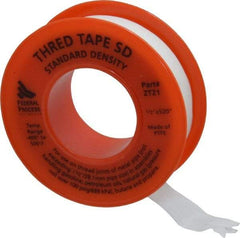 Federal Process - 1/2" Wide x 520" Long General Purpose Pipe Repair Tape - 3 mil Thick, -450 to 550°F, White - Makers Industrial Supply