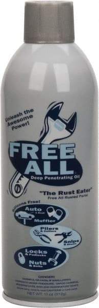 Federal Process - 12 Ounce Aerosol Can Rust Eater and Lubricant - Loosens Rusty Parts - Makers Industrial Supply