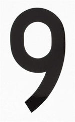 Made in USA - Number Label - Legend: 9, English, Black - Makers Industrial Supply