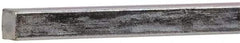 Made in USA - 12" Long x 3/16" High x 3/16" Wide, Zinc-Plated Key Stock - Low Carbon Steel - Makers Industrial Supply