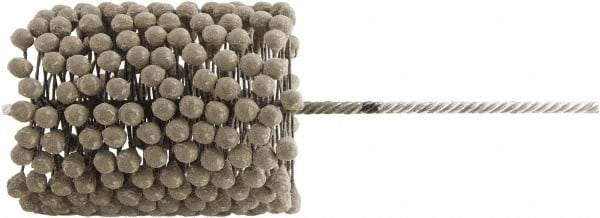 Brush Research Mfg. - 7" to 7-1/2" Bore Diam, 120 Grit, Aluminum Oxide Flexible Hone - Medium, 17-1/2" OAL - Makers Industrial Supply