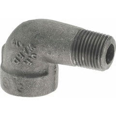 Black 90 ° Street Elbow: 1/2″, 300 psi, Threaded Malleable Iron, Black Finish, Class 300