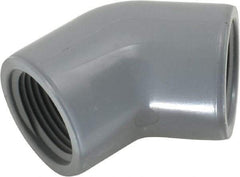 Value Collection - 3/4" CPVC Plastic Pipe 45° Elbow - Schedule 80, FIPT x FIPT End Connections - Makers Industrial Supply