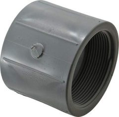 Value Collection - 3" CPVC Plastic Pipe Coupling - Schedule 80, FIPT x FIPT End Connections - Makers Industrial Supply