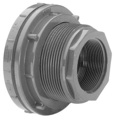 Value Collection - 4" CPVC Plastic Pipe Bulkhead Tank Adapter - Schedule 80, FIPT x FIPT End Connections - Makers Industrial Supply