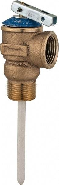 Conbraco - 3/4" Outlet, Water Heater Relief Valve - 150 Max psi, 100,000 BTUs - Makers Industrial Supply