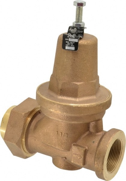 Conbraco - Pressure Reducing Valves Maximum Pressure (psi): 300 Thread Size: 1-1/2 - Makers Industrial Supply