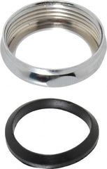 Federal Process - 1-1/4 Inch Pipe, Slip Joint Nut - Chrome Plated, Cast Brass - Makers Industrial Supply