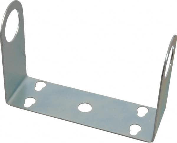 Pentair - Zinc Plated Steel, Cartridge Filter Mounting Bracket - For Use with U.S. Filters - 3 4 Inlet Outlet Valve In Head Housings - Makers Industrial Supply