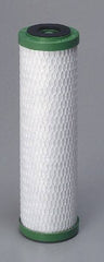 Pentair - 2-7/8" OD, 0.5µ, Carbon Briquette/Resin Giardia & Cryptosporidium Reduction Cartridge Filter - 9-3/4" Long, Reduces Tastes, Odors & Sediments - Makers Industrial Supply