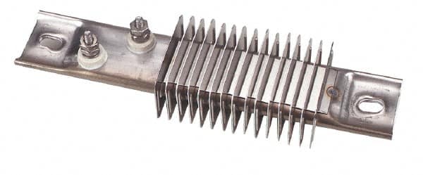 Hotwatt - 120 Volt, 400 Watt, 8" Long Channel Strip Heater - 3-1/4" Fin Length, 48 Watt per Sq In - Makers Industrial Supply