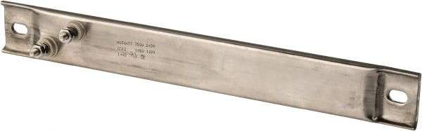 Hotwatt - 240 Volt, 750 Watt, 12" Long Channel Strip Heater - 7-1/4" Hot Length, 37 Watt per Sq In - Makers Industrial Supply