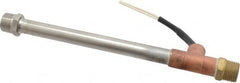 Hotwatt - 6.37" Long 400 Watt Inline Heater - 22 Watt/Sq In, 120 Volt, 12 Leads - Makers Industrial Supply