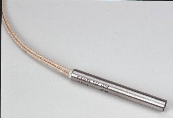 Hotwatt - 240 Volt, 5/8" Diam, 300 Watt, Low Density Cartridge Heater - 3-1/2" Long, 50 Watts per Sq In - Makers Industrial Supply