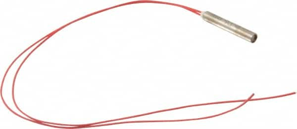 Hotwatt - 120 Volt, 1/4" Diam, 30 Watt, Low Density Cartridge Heater - 1-1/2" Long, 30 Watts per Sq In - Makers Industrial Supply