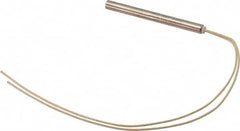 Hotwatt - 120 Volt, 3/8" Diam, 220 Watt, Low Density Cartridge Heater - 4" Long, 50 Watts per Sq In - Makers Industrial Supply