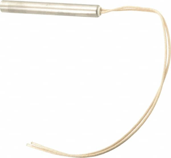 Hotwatt - 120 Volt, 1/2" Diam, 275 Watt, Low Density Cartridge Heater - 4" Long, 50 Watts per Sq In - Makers Industrial Supply